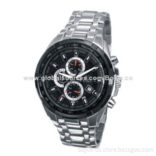 Quality Men's Watch with Stainless Steel Case